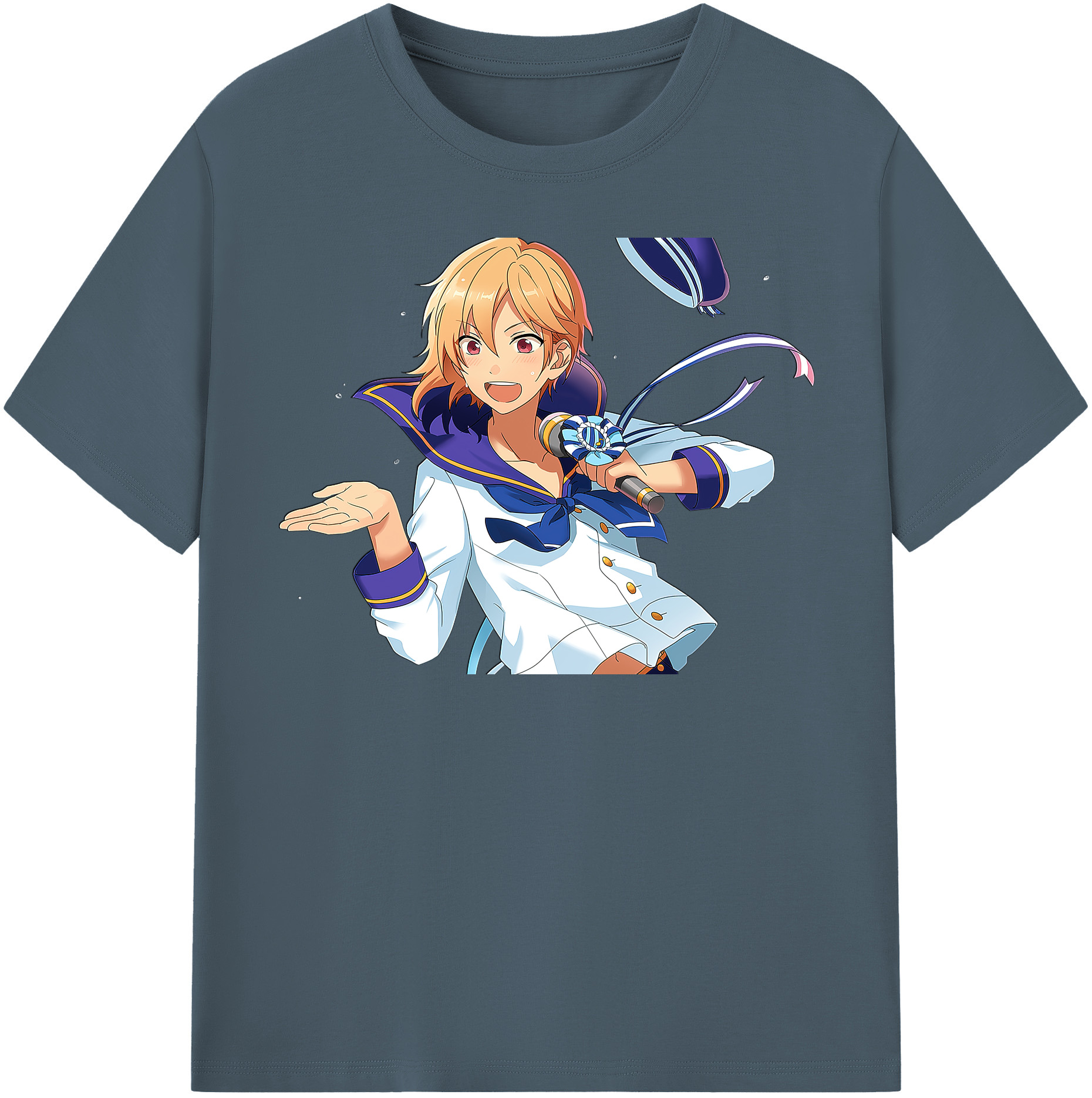 （画像用） あんさんぶるスターズ! Ensemble Stars 綿100％半袖Tシャツ（フロントプリント）